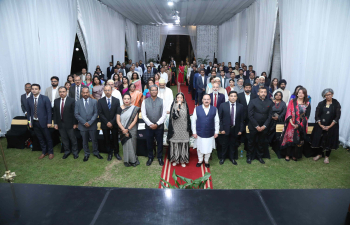 Interaction with Indian community